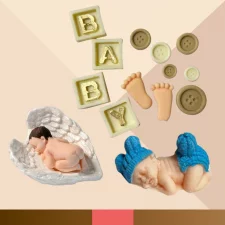 Сахарные и шоколадные украшения на Крещение (17)